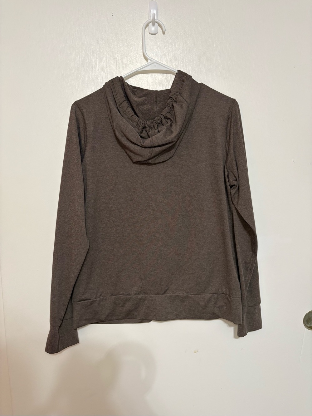 Vuori Chocolate Brown  Halo Performance Hoodie 2.0 size L - Picture 4 of 6